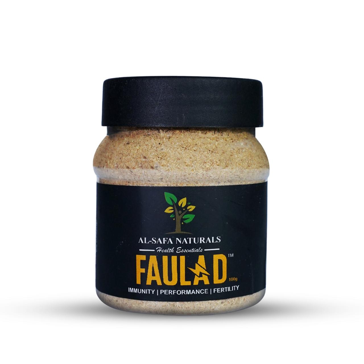 Faulad (فولاد) Powder 𝟏𝟎𝟎𝐠 | 100% Natural & Tested
